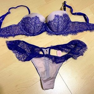 Dream Angels Lined Demi Bra Set